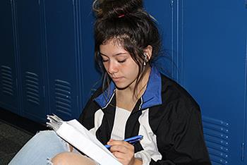 Student Working 